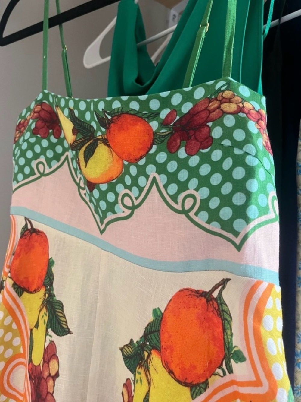 ALÉMAIS Lemonis Printed Linen Midi Dress - Picture 5 of 5